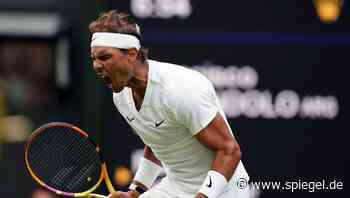 Wimbledon: Rafael Nadal zieht nach Sieg über Francisco Cerundolo in zweite Runde ein - DER SPIEGEL