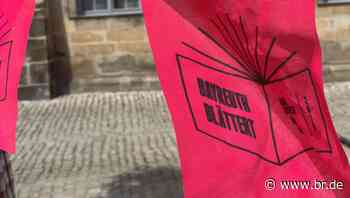 Beim Lesefest "Bayreuth blättert" geht’s um Liebe und Leben - br.de