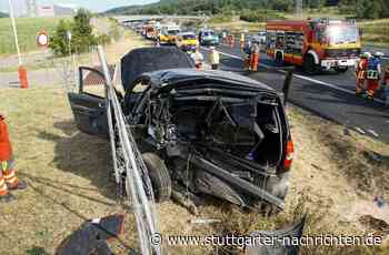 A8 bei Leonberg: In Pannenfahrzeug gekracht – drei Verletzte - Stuttgarter Nachrichten