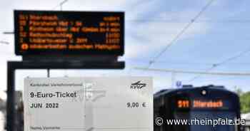 Viel mehr neun Euro Tickets verkauft - Karlsruhe - Rheinpfalz.de