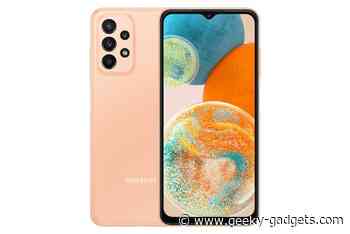 Samsung Galaxy A23 5G gets official