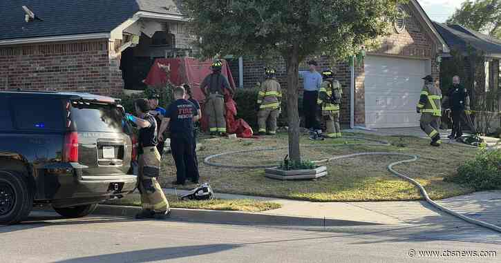 Vehicle crashes into house in White Settlement leaving 1 child dead, 2 injured