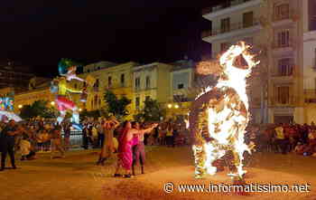 Putignano - Percussioni, fiati e il rogo dell'asinello chiudono il carnevale estivo - Putignano Informatissimo
