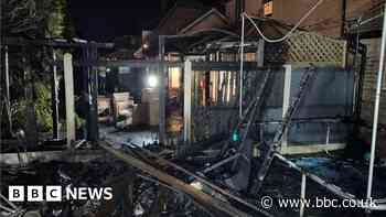 Chelmsford homes evacuated as fire rips through gardens