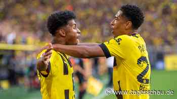 Fußball-Bundesliga: Dortmund gewinnt wildes Duell gegen Leverkusen - tagesschau.de