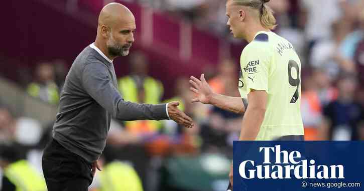 Erling Haaland ‘born to score goals’, says Pep Guardiola after City victory - The Guardian