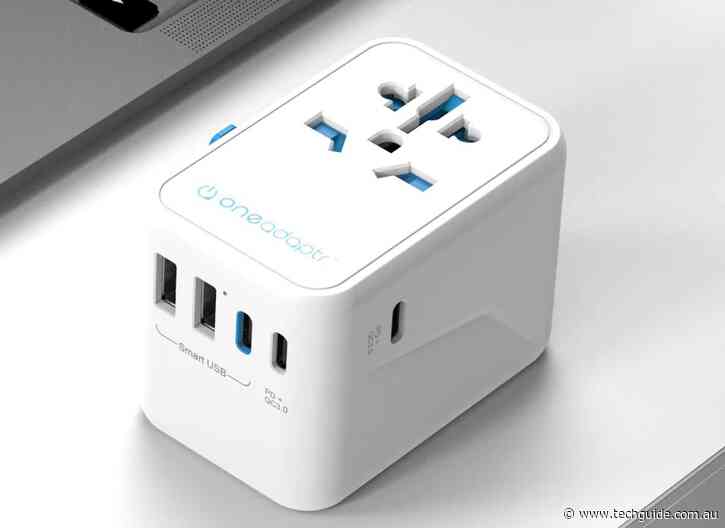 We’re back travelling and you can charge faster and easier with the OneWorld Adapter