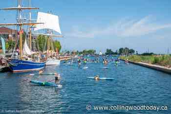 Ontario SUP series brings paddlers to Collingwood harbour - CollingwoodToday.ca