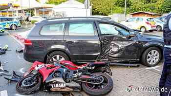 Hagen: Motorradfahrer (20) bei Unfall schwer verletzt - WP News