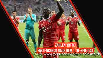Zahlen, bitte! Der Faktencheck zum 1. Spieltag