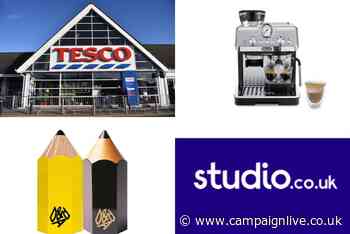 Pitch Update: Tesco, Thames Water, Studio.co.uk, De'Longhi and more