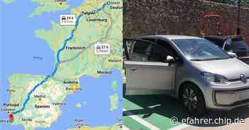 Mit dem e-Up von Soest nach Portugal: Nach 15 Ladestopps zieht E-Fahrerin Bilanz - EFAHRER.com