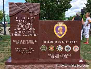Westfield dedicates Purple Heart monument as part of Purple Heart trail - MassLive.com