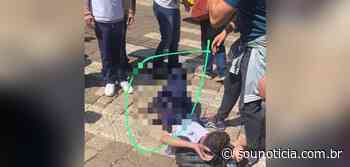 Itabirito: adolescente é atropelado em frente à Escola Municipal José Ferreira Bastos, no Bela Vista - Sou Notícia