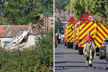 Galpin's Road Thornton Heath house fire: Pictures from scene
