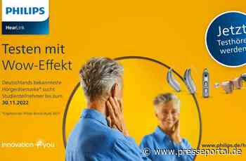 Philips Hearing Solutions startet deutschlandweite Hörstudie