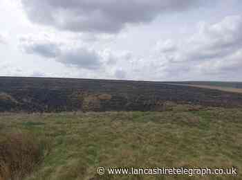 Man cautioned after admitting causing moor fire in Helmshore