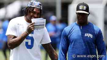 'Coach' Jalen Ramsey shined on Rams' sideline while recovering from surgery