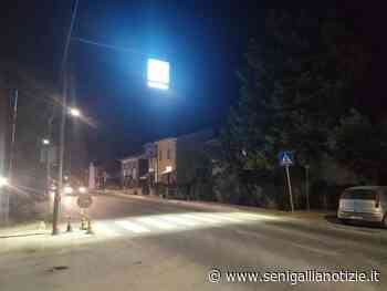 Illuminato l'attraversamento pedonale a Borgo Bicchia di Senigallia - Senigallia Notizie