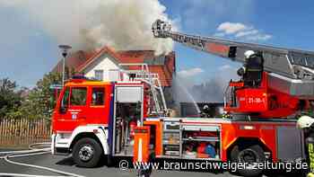 70 Kräfte bei erneutem Großbrand in Wolfenbüttel im Einsatz