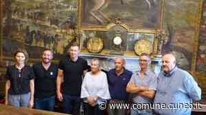 Incontro in Municipio con il campione ucraino Andrii Govorov - Comune di Cuneo