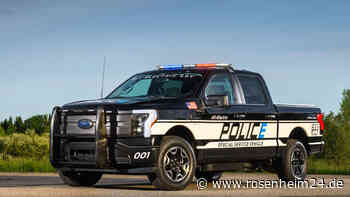 Ford F-150 Lightning: Elektro-Pickup soll Verbrecher jagen