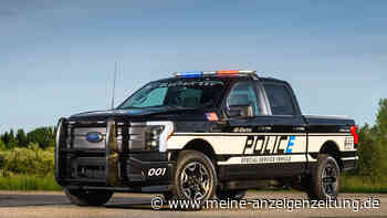 Ford F-150 Lightning: Elektro-Pickup soll Verbrecher jagen