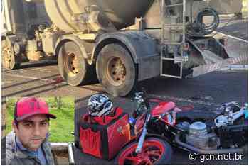 Morre entregador que bateu moto em caminhão betoneira no Centro de Franca - Portal GCN