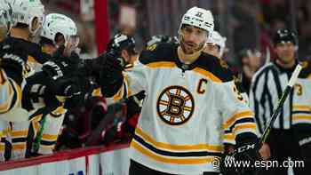 Bergeron returning for 19th season with Bruins