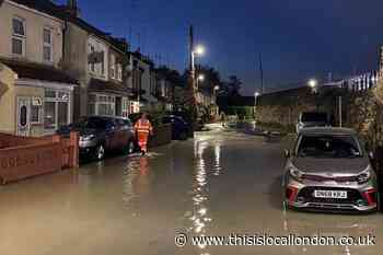 Thames Water apologises after Dartford Priory Road flood