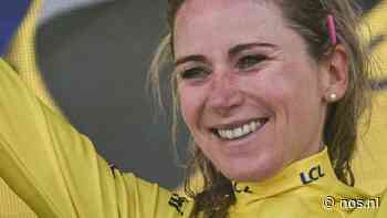 Van Vleuten vindt geel speciaal: 'Maar hier solo te winnen is het bijzonderste' - NOS