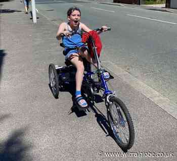 Battery-powered trike gives young Eve Bennett new lease of life