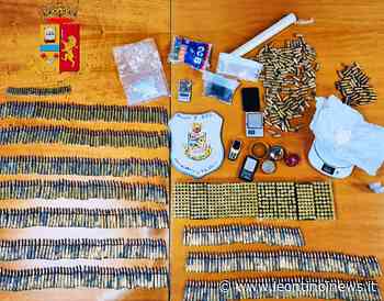 Lentini, la Polizia arresta un presunto pusher. Durante i controlli rinvenuti e sequestrati quasi 1.500 proiettili - Leontinoi News - Leontinoi News