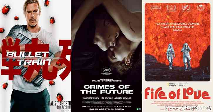 Anteprime di agosto: da David Cronenberg a Brad Pitt, passando per i vulcani di Fire of Love