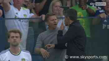 Jesse Marsch and Bruno Lage clash at full-time whistle! - Sky Sports