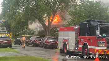 'Something hit the house': Beaconsfield, Que. home catches fire during powerful storm - iHeartRadio.ca