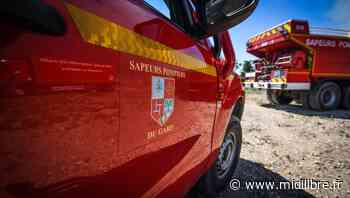 Caissargues : un incendie dans un champ vite maîtrisé par les pompiers, 4ha brûlés - Midi Libre