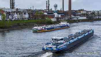 Niedrigwasser auf dem Rhein bedroht Benzinversorgung im Südwesten