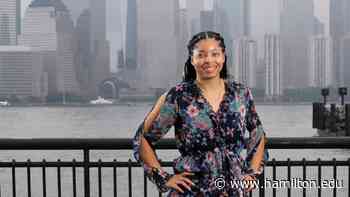 Davis '23 “Spends Every Day Learning” as Goldman Sachs Intern - Hamilton