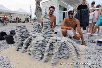 Un championnat de châteaux de galets ce mardi 9 août à Villeneuve-Loubet