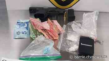 OPP recover handgun and drugs in Midland vehicle stop