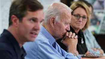 Biden surveys flood damage in Kentucky and pledges federal support