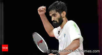 CWG 20222: Kidambi Srikanth wins bronze; PV Sindhu, Lakshya Sen one step away from winning maiden gold - Times of India