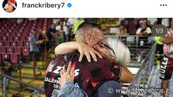 Salernitana, la mamma di Ribery spunta a sorpresa sul prato dell'Arechi - Ottopagine