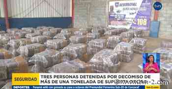 Decomisan más de una tonelada de drogas en Punta Burica - Provincias | TVN Panamá - TVN Noticias