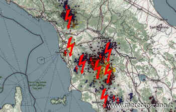 TEMPORALI SULLE PROVINCE DI PISA, LUCCA, LIVORNO, SIENA, GROSSETO ANCHE CON GRANDINE, INNAFFIATE NON PER TUTTI - Meteo Toscana