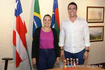 Prefeita Sheila Lemos recebe visita do prefeito de Caruaru, Rodrigo Pinheiro, e os dois conversam sobre intercâmbio - Prefeitura Municipal de Vitória da Conquista - PMVC (.gov)