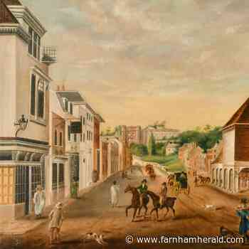 Historic painting of Castle Street, Farnham, sells for £20,000 | farnhamherald.com - Farnham Herald