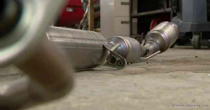 As catalytic converter thefts are on the rise, one victim fights back