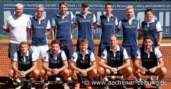 2. Tennis-Bundesliga: Um zwei Matchpunkte verpasst Blau-Weiss Aachen den Titel - Aachener Zeitung